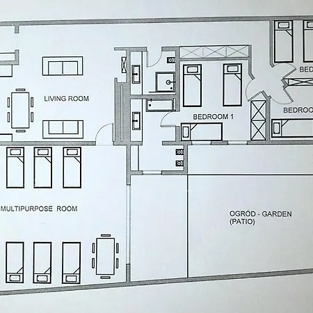 With Garden In Center Apartament *